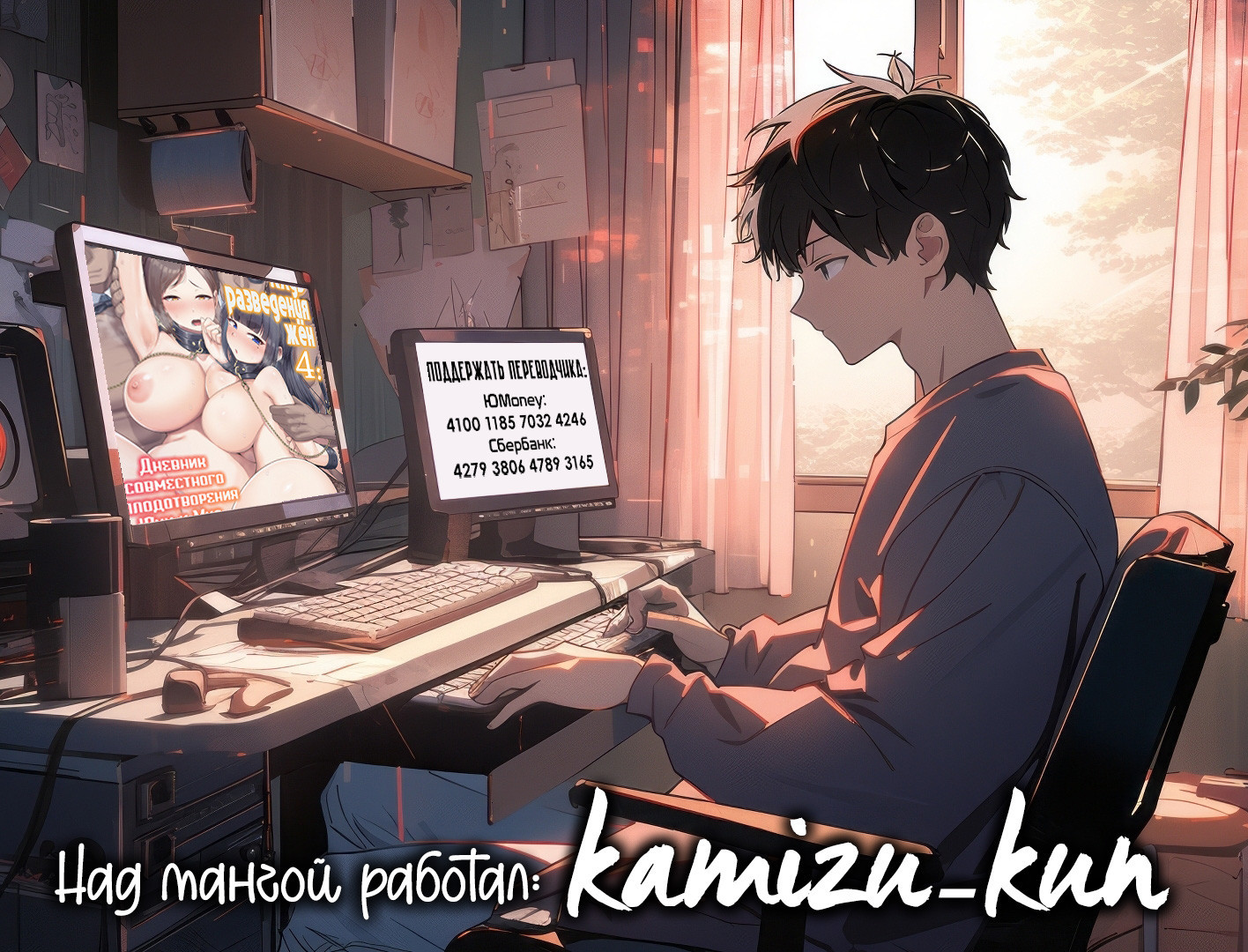The Wife Breeding Club №4: Yuka and Mio's Joint Fertilization Diary / Клуб разведения жён: Дневник совместного оплодотворения Юки и Мио 52